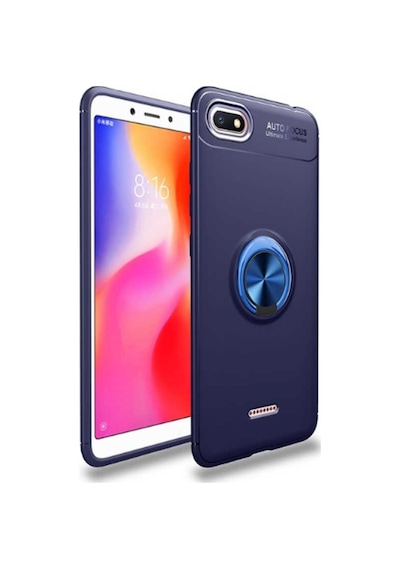 Xiaomi Redmi 6A Kilif Yüzüklü Tam Korumali Silikon Kapak 417123842