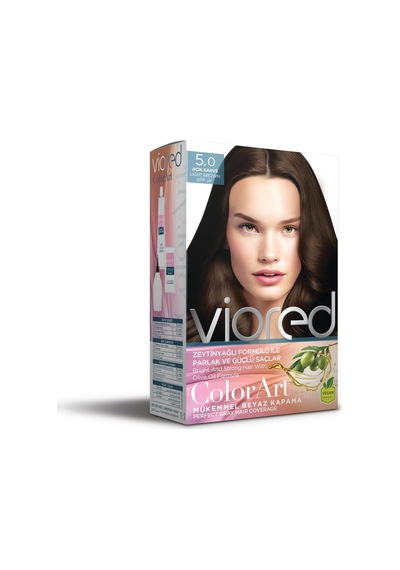 Set Saç Boyası 5.0 Açık Kahve