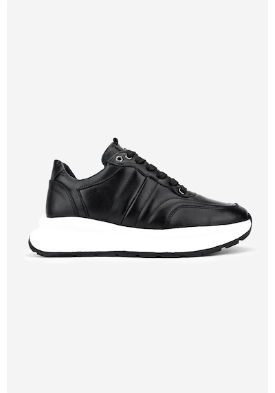 Valmenti Erkek Hakiki Deri Siyah Sneakers & Spor Ayakkabı 352 24394 Erk Ayk Y26 Sıyah
