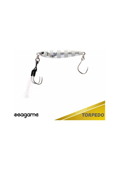Seagame Torpedo Coast 20g 001 Zebra Glow