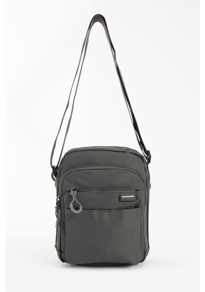 Sanmorris Unisex 5 Bölmeli Suya Dayanıklı Paraşüt Kumaş Organizer Çanta Koyu Gri
