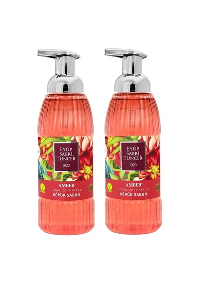 Eyüp Sabri Tuncer Zeytinyağlı Amber Köpük Sabun 500 Ml X 2