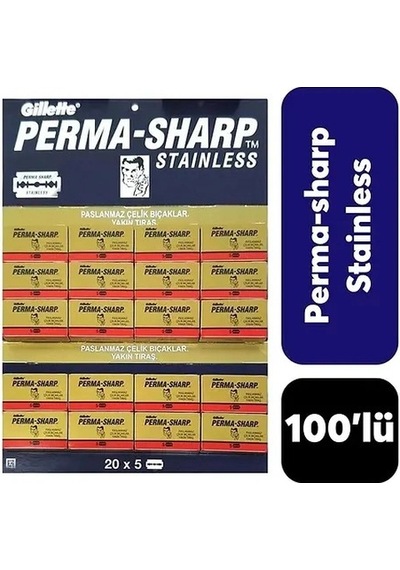 Perma-sharp Tam Jilet 5 Parça X 20 Parça 5468