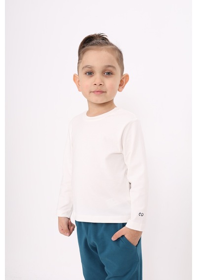 Toontoy Kids Toontoy Unisex Çocuk Tişört Ekru