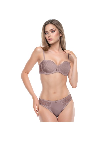 Le Jardin Kadın Straptez Balenli Desteksiz Sütyen Takım 5155 Pudra - 62798690 Pudra - 62798690 Pudra
