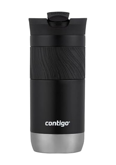 Byron Pro Snapseal Termos 470ml Siyah Açık Gri
