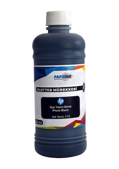 Hp T610 - T790 - T2300 Uyumlu Plotter Mürekkebi 500 gr.  Dye PK