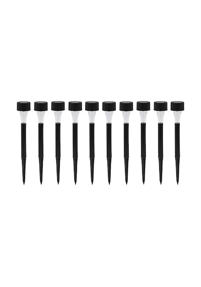 231114165902 Güneş Enerjili Bahçe Lambası Plastik Saplama 10lu Set