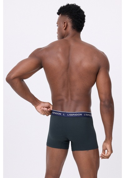 L'espadon Maritime Elite Erkek Boxer Şort -3105 Siyah