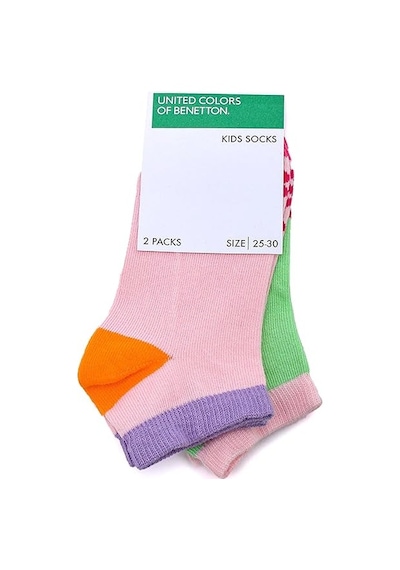 United Colors Of Benetton Benetton 2'li Çorap Bnt-g24059 Pembe