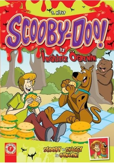 Scooby-Doo! İle İngilizce Öğrenin 3.Kitap - Scooby ve Shaggy ile Oynayın- Artemis Çocuk
