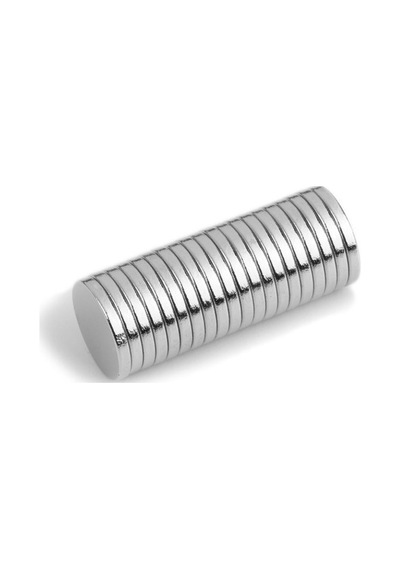 Neodyum Mıknatıs Yuvarlak 8X1mm - 15 Adet