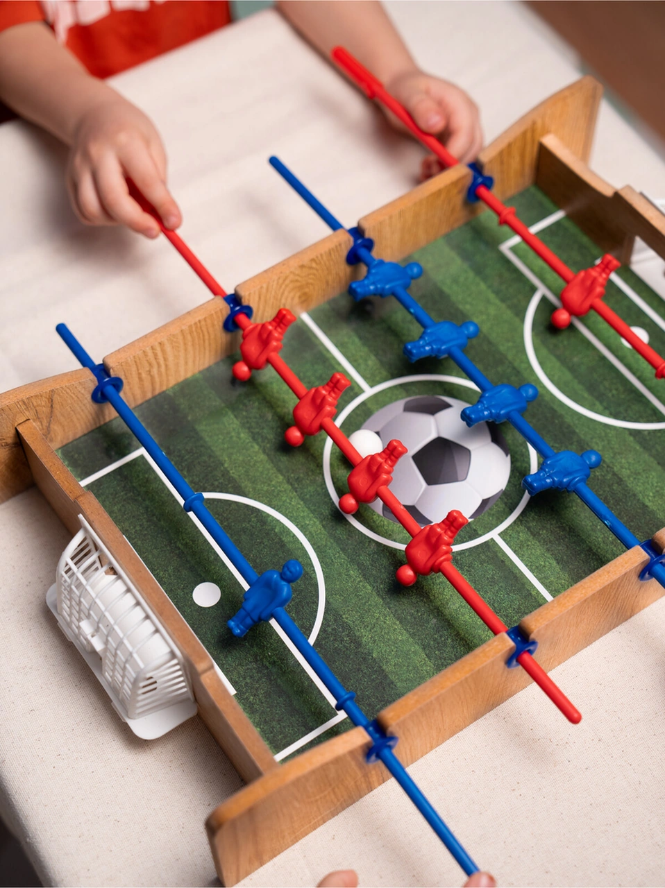 Ahşap Langırt Mini Masa Futbolu