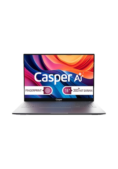 Casper Nirvana S100.255H-CQ00A-G-F Core Ultra 7 255H 24 GB 1 TB SSD 16" W11H Dizüstü Bilgisayar