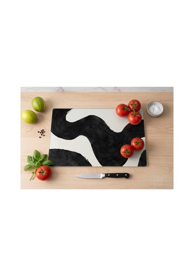 Cam Kesme Tahtası Temperli Uv Baskılı Kaymaz Ayaklı - 25x35 Cm En Çok Tercih Edilen Boyut İle Cam Kesme Ve Servis Tahtası Çok Renkli - 928940678 Çok Renkli