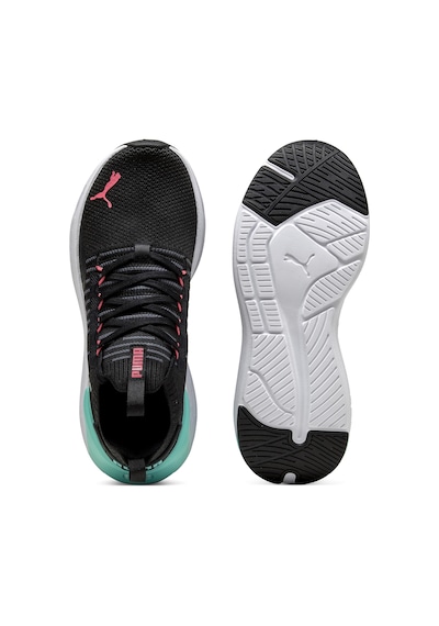 Puma Softride Symmetry Fuzion Wns 310460-08 Unisex Spor Ayakkabı Siyah