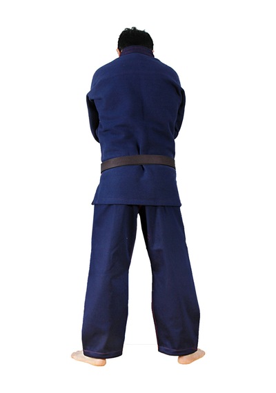 Dosmai Astarlı Profesyonel Jijutsu Elbisesi Kuşaksız Laciv Sb102 Mavi