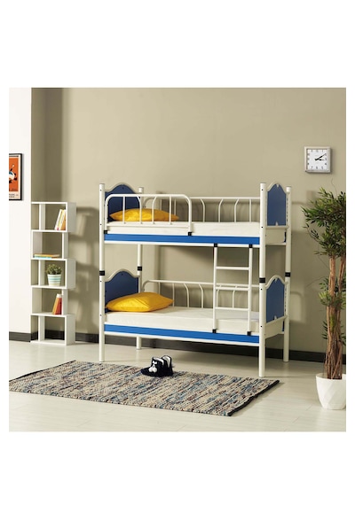 Argimo İnci Baby Çocuk Genç Odası Ahşap Başlık Metal Ranza Ve Karyola Mavi 90 x 200 CM Argimo İnci Baby Çocuk Genç Odası Ahşap Başlık Metal Ranza Ve Karyola Mavi 90 x 200 CM
