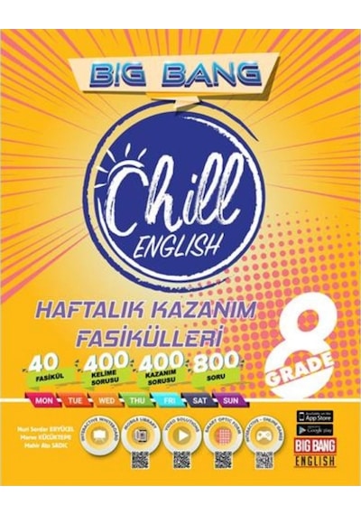 Lgs 8. Grade Big Bang Chill Hazırlık Seti 3 Kitap
