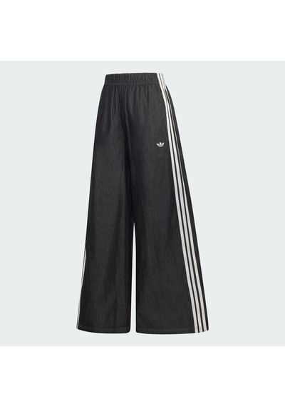 Adidas Ky8112 Denım Wıde Leg Kadın Eşofman Altı Siyah
