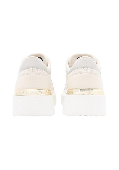 Tommy Hilfiger Kadın Sneaker Fw0fw093640f6 Krem