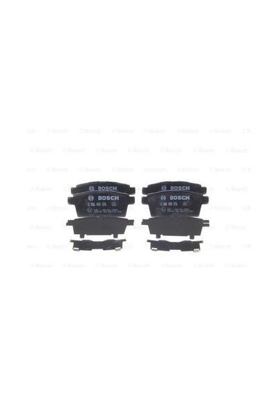 Bosch 0986494376 Disk Balata Arka Wva 24545-110.6 46.1 X17.0mm 7t412200aa