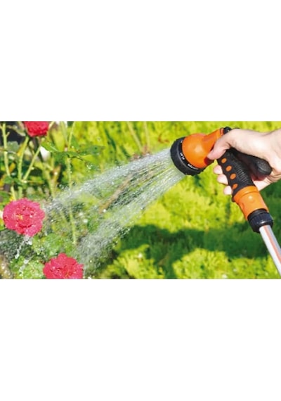 7 Fonksiyonlu 4lü Otomatik Bahçe Sulama Seti Tabancası 1/2" Md-708