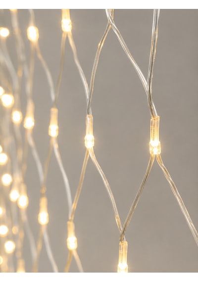 3x3 Metre Ağ Led İle Bahçenize Sıcak Ve Şık Aydınlatma Sarı