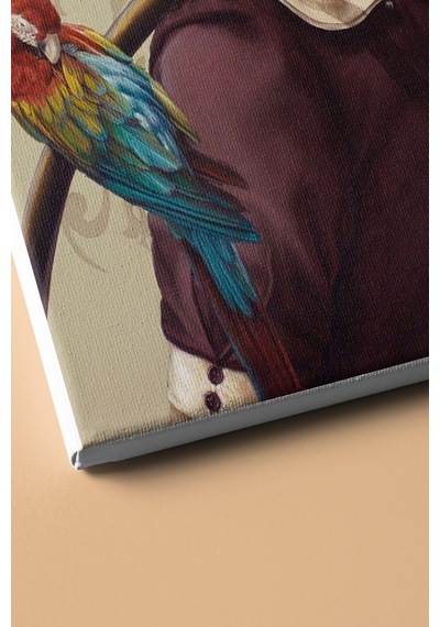 Webstyle Sayılarla Boyama Seti Kasnaklı Bir Güzelin Kuşları 40 X 50 Cm