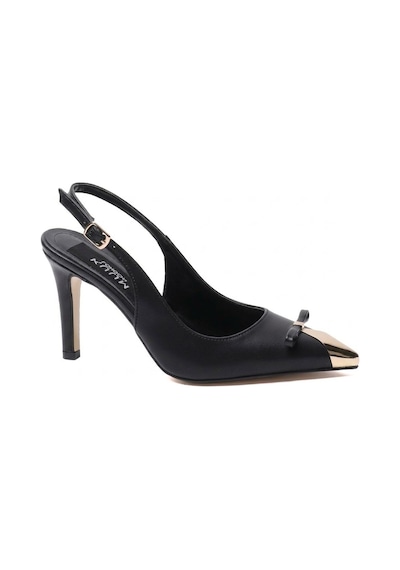 Kuum London K145-25882 Siyah Vip Exclus 7 Cm Kadın Ayakkabı