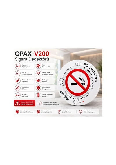 Opax-v200 Pro Wi-fi  Ve Vape Dedektörü