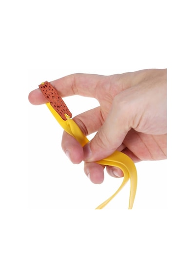 Avcı Kamp Sapan Yedek Lastiği Kauçuk Lastik Deri Hazne Slingshot Sarı