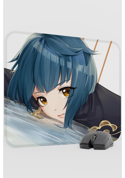 Xingqiu Genshin Impact Anime Oyuncu V1 - 48x40 Xl Gaming Mouse Pad Fare Altlığı
