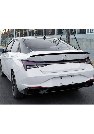 Hyundai Elantra İçin Uyumlu 2021+ Spoiler Piano Black