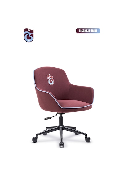 Fanchair X Trabzonspor Icon Bordo Kumaş Çalışma Koltuğu-83 Bordo - Mavi