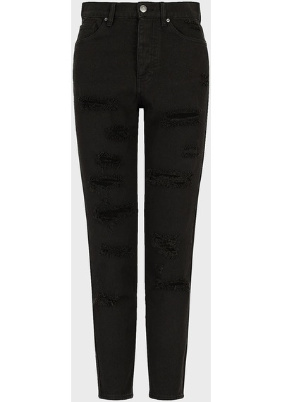 Armani Exchange Kadın Kot Pantolon 3ryj51 Y1hrz 1200 Siyah