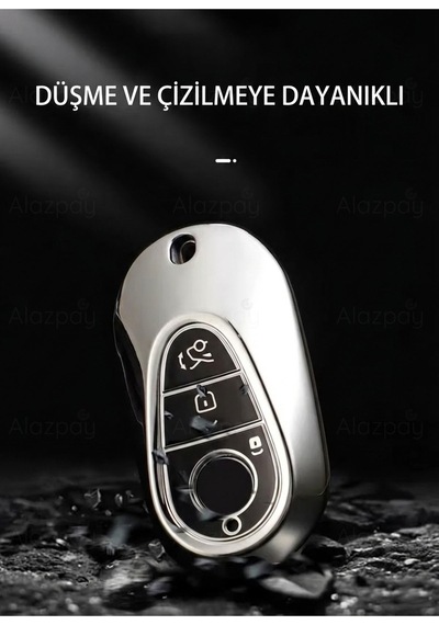 Mercedes Benz C E S Class C200 C300 W206 W223 S400 S450 S480 S500 Parlak Tpu Anahtar Kılıfı Rose
