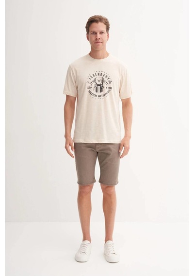 Cazador Erkek T-shirt 4179-29209 Bej