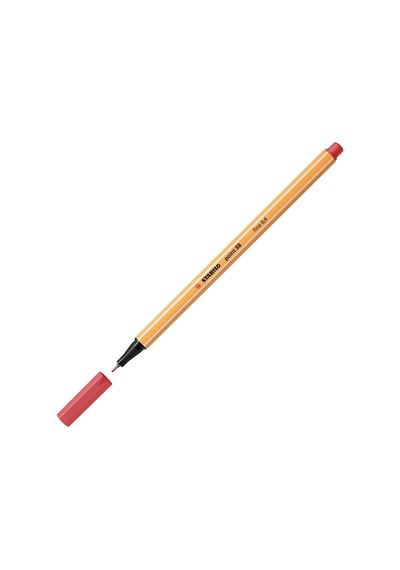 Stabilo Keçe Uçlu İnce Kalem 88 Point 0.4 Mm Pas Kırmızısı 88/47
