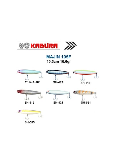 Kabura Majin 105f Sahte Balık