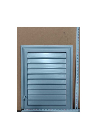 Klc Havalandırma Menfezi Banyo Wc Tuvalet Menfez Plastik Panjur Gri 35x45 Cm.