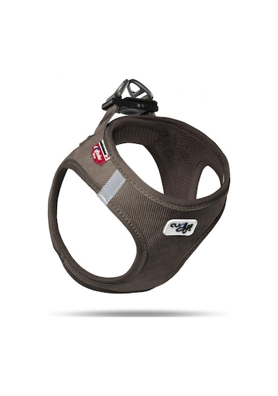 Curli Cord Vest Köpek Göğüs Tasması Kordon Kahverengi Xxsmall 30- Kahverengi