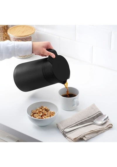 Ikea Underl Termos 1,21 L Siyah - Mat Siyah