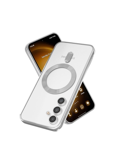 Teknomoda Samsung Galaxy Uyumlu S20 Fe Kılıf Kamera Lens Korumalı Renkli Magsafe Şeffaf Silikon