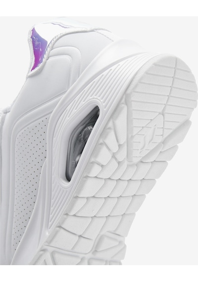 Skechers Uno Gen1 - Zip And Stride Büyük Kız Çocuk Beyaz Sneakers 310554l Wht Beyaz