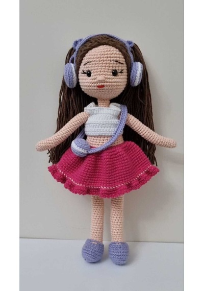 Amigurumi Melodiya Bebek Örgü Oyuncak