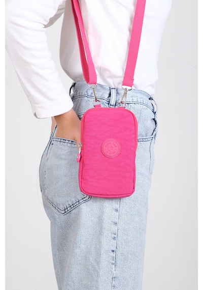 Mega Unisex Pembe Telefon Çantası Pembe