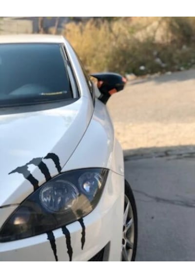 Otoçizgi Seat Leon Mk2 2009-2012 Batman Yarasa Ayna Kapağı 2009 - 2012 N11.3362 Otoçizgi