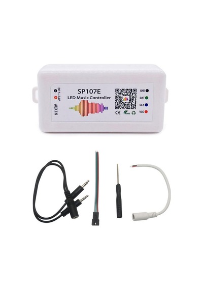 Sp107E Bluetooth Ws2812 Adreslenebilir Led Kontrol Kartı