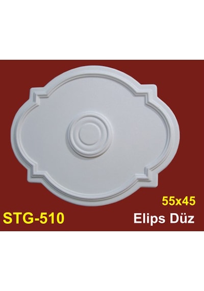 Elips Strafor Köpük Göbek
